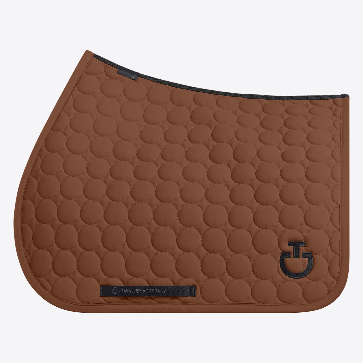 Tapis de selle Circle Quilted Cavalleria Toscana – Terre de Sienne