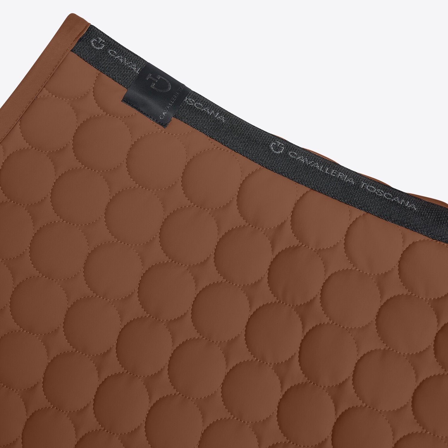 Tapis de selle Circle Quilted Cavalleria Toscana – Terre de Sienne
