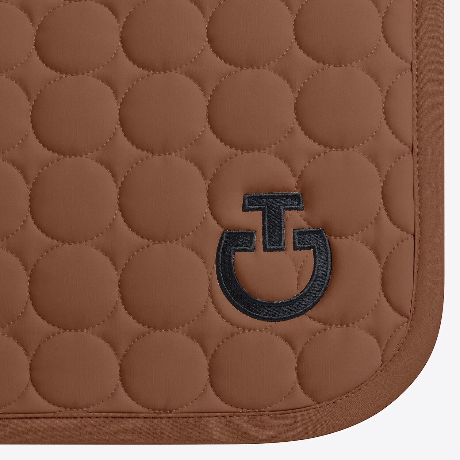Tapis de selle Circle Quilted Cavalleria Toscana – Terre de Sienne