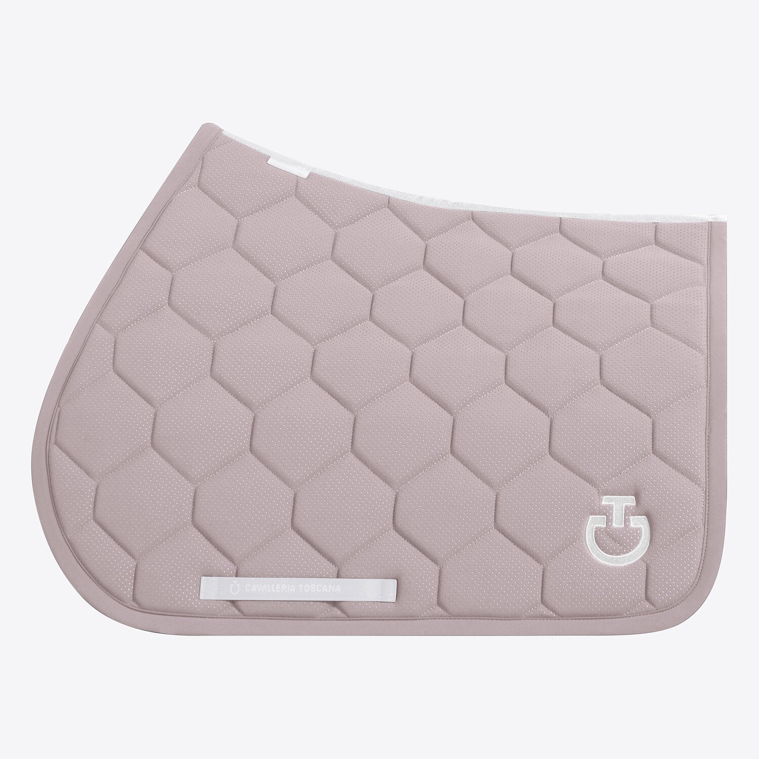 Tapis de selle Quilted Jersey Perforated Cavalleria Toscana – Violet ice