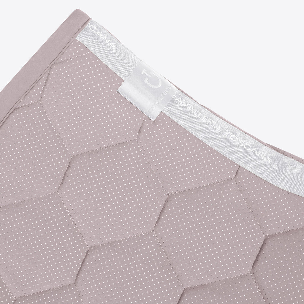 Tapis de selle Quilted Jersey Perforated Cavalleria Toscana – Violet ice