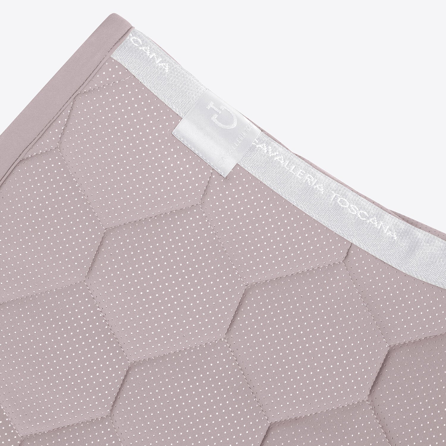 Tapis de selle Quilted Jersey Perforated Cavalleria Toscana – Violet ice