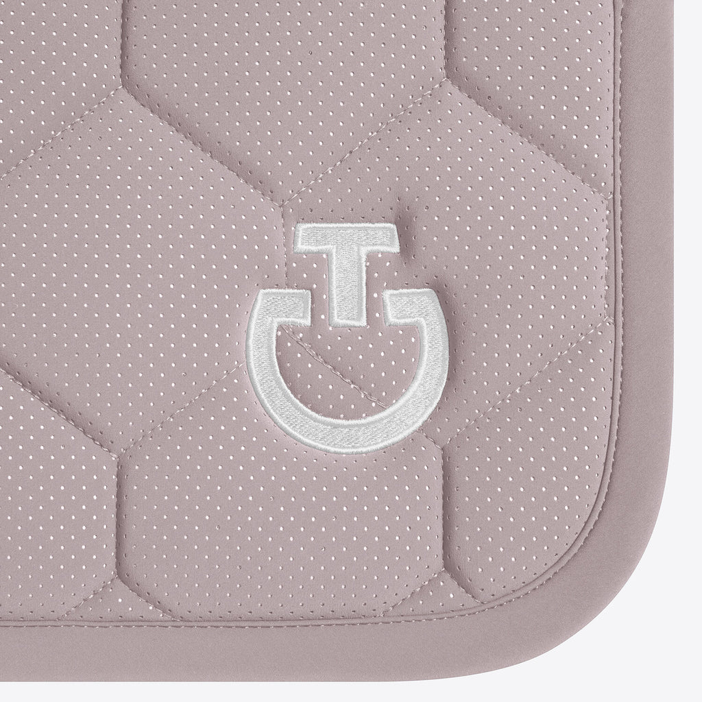 Tapis de selle Quilted Jersey Perforated Cavalleria Toscana – Violet ice