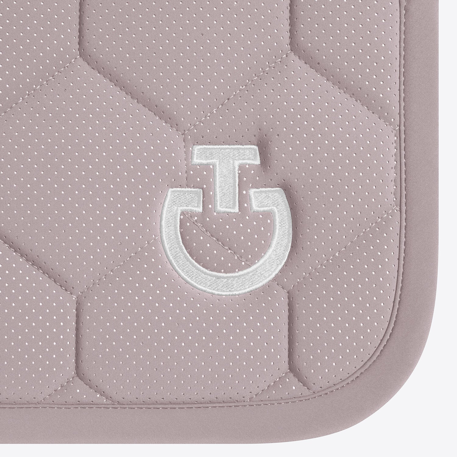 Tapis de selle Quilted Jersey Perforated Cavalleria Toscana – Violet ice