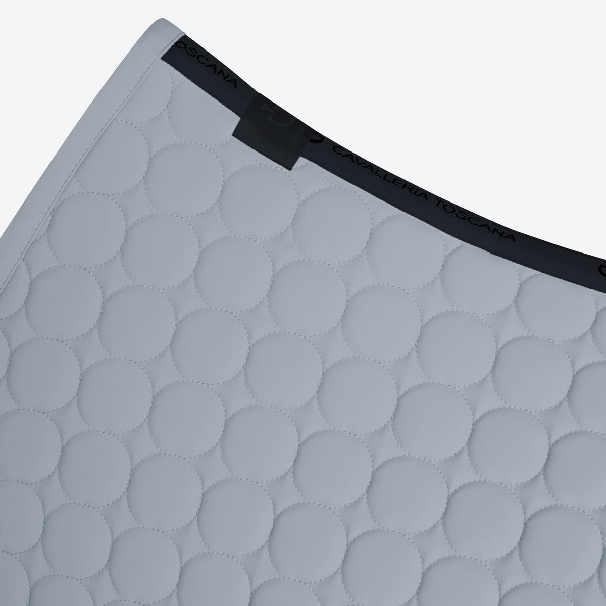 Tapis de selle Circle Quilted Jumping Cavalleria Toscana – Vent Blue