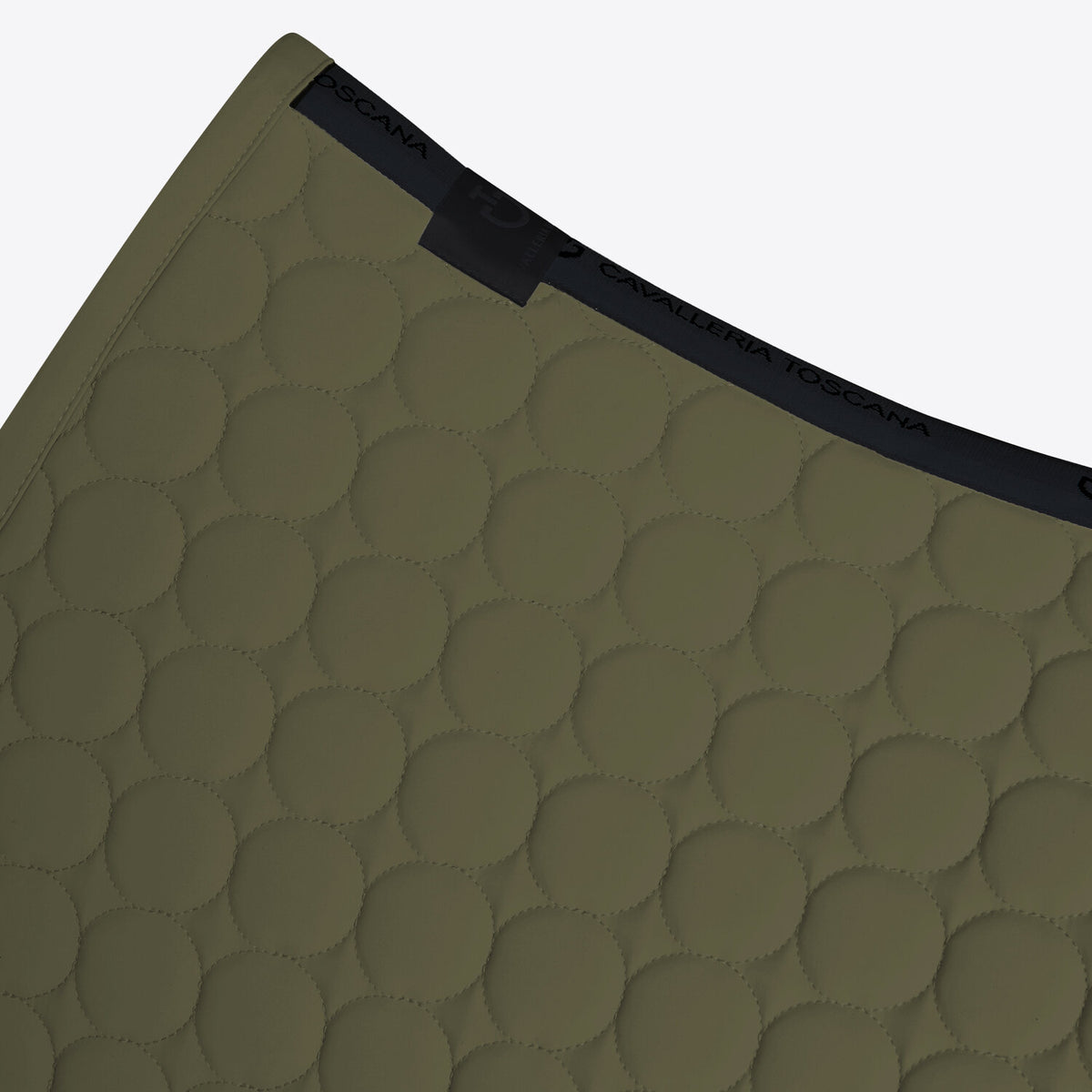 Tapis de selle Circle Quilted Jumping Cavalleria Toscana – Winter Moss