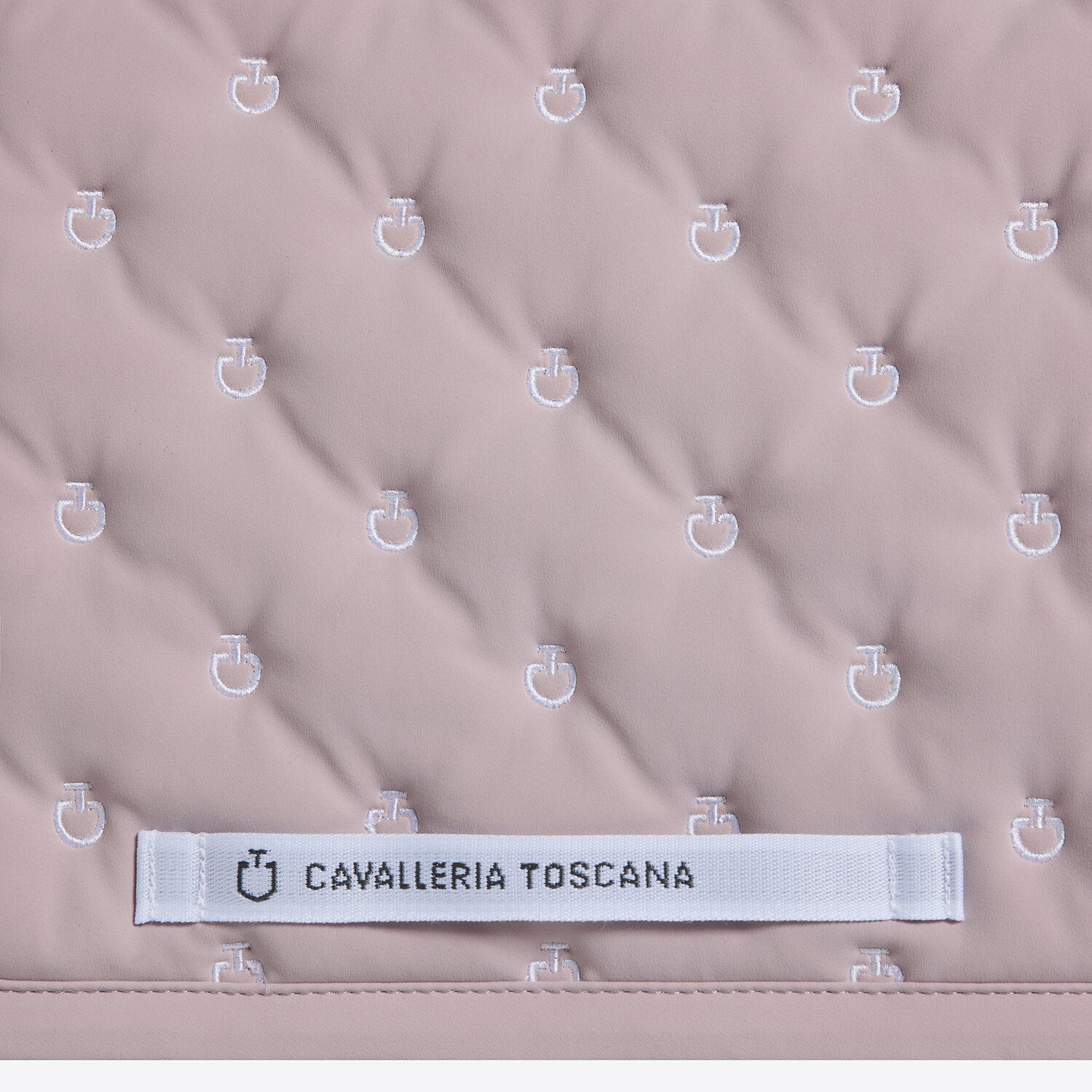 Tapis de selle Embroidery Quilted Cavalleria Toscana – Violet ice