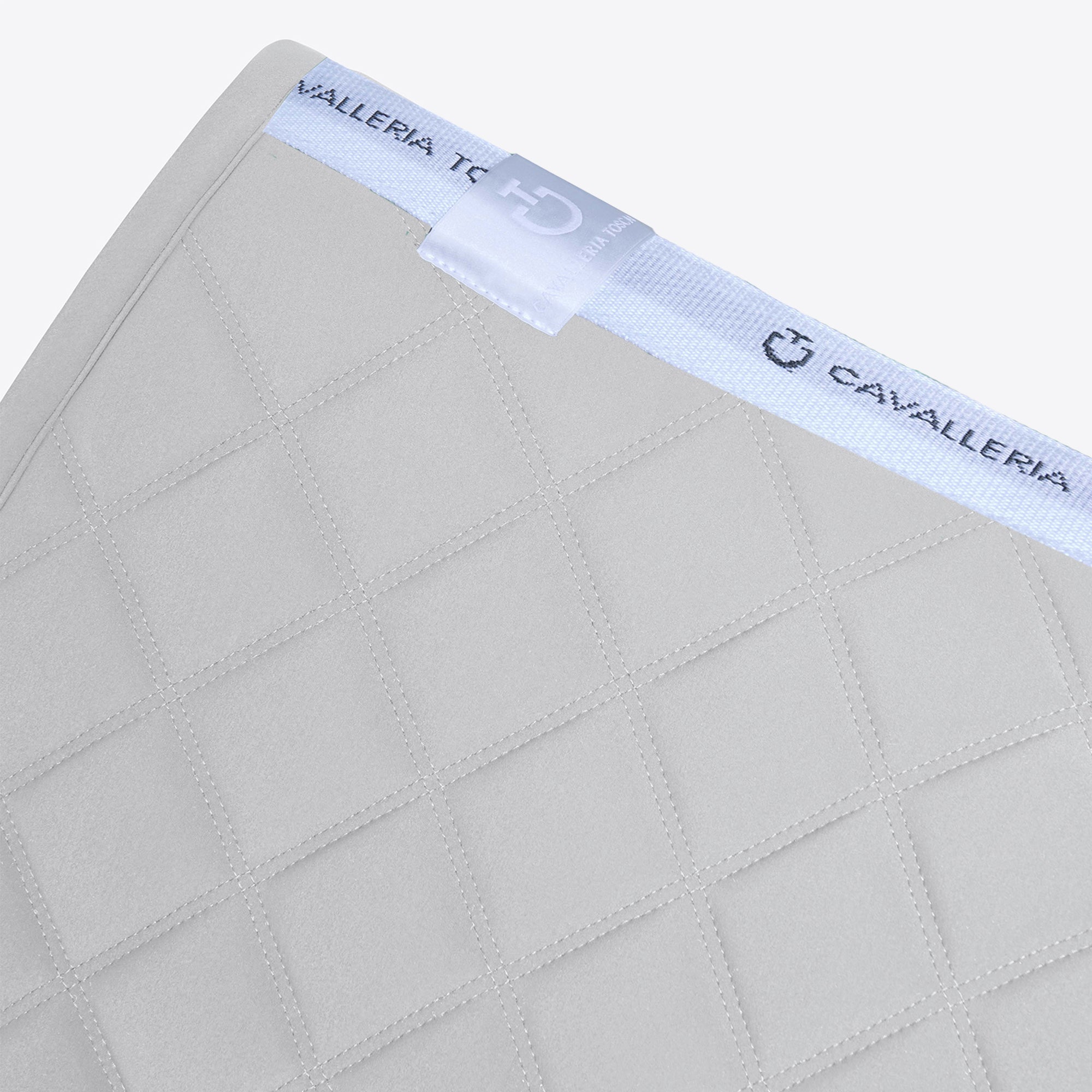 Tapis de selle Diamond and Lines Cavalleria Toscana – Gris Clair