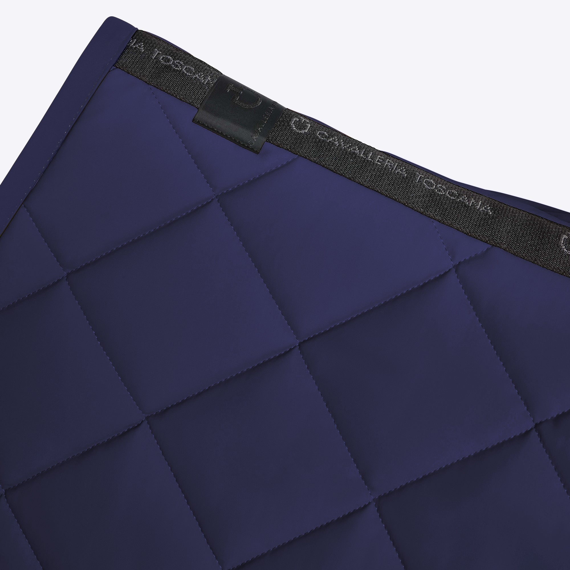 Tapis de selle Diamond Quilted Cavalleria Toscana – Midnight Blue