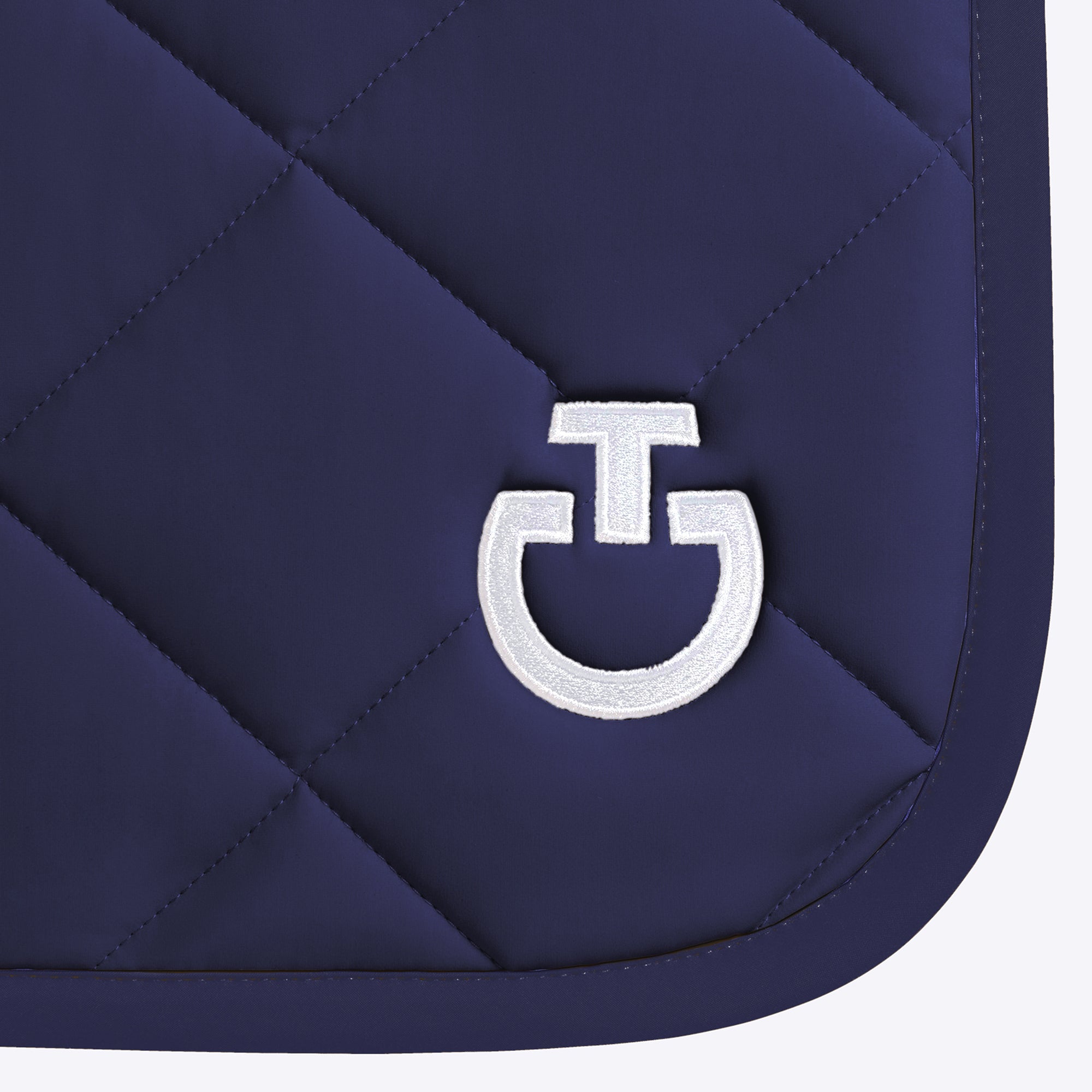 Tapis de selle Diamond Quilted Cavalleria Toscana – Midnight Blue
