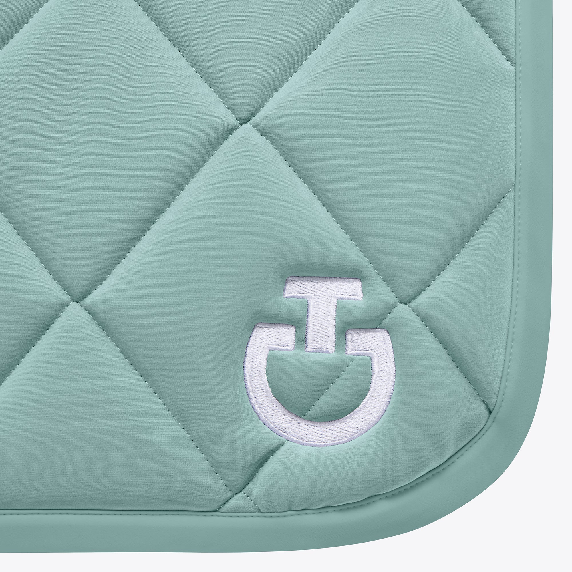 Tapis de selle Diamond Quilted Cavalleria Toscana – Mint Green