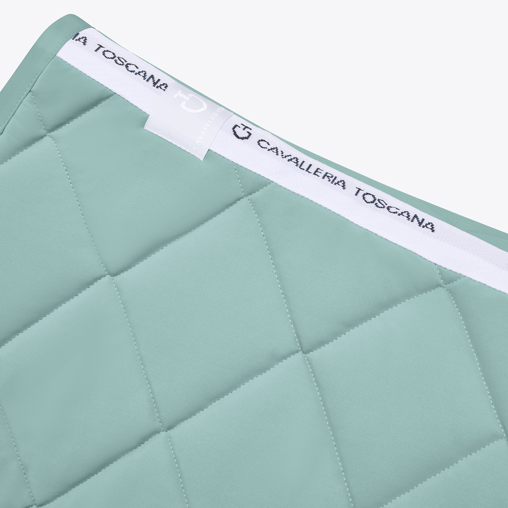 Tapis de selle Diamond Quilted Cavalleria Toscana – Mint Green