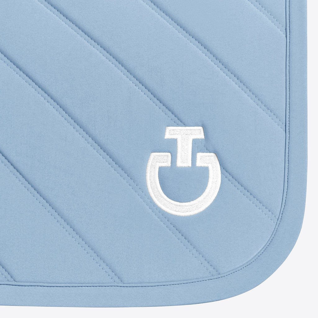 Tapis de selle Diamond and Lines Cavalleria Toscana – Sky Blue