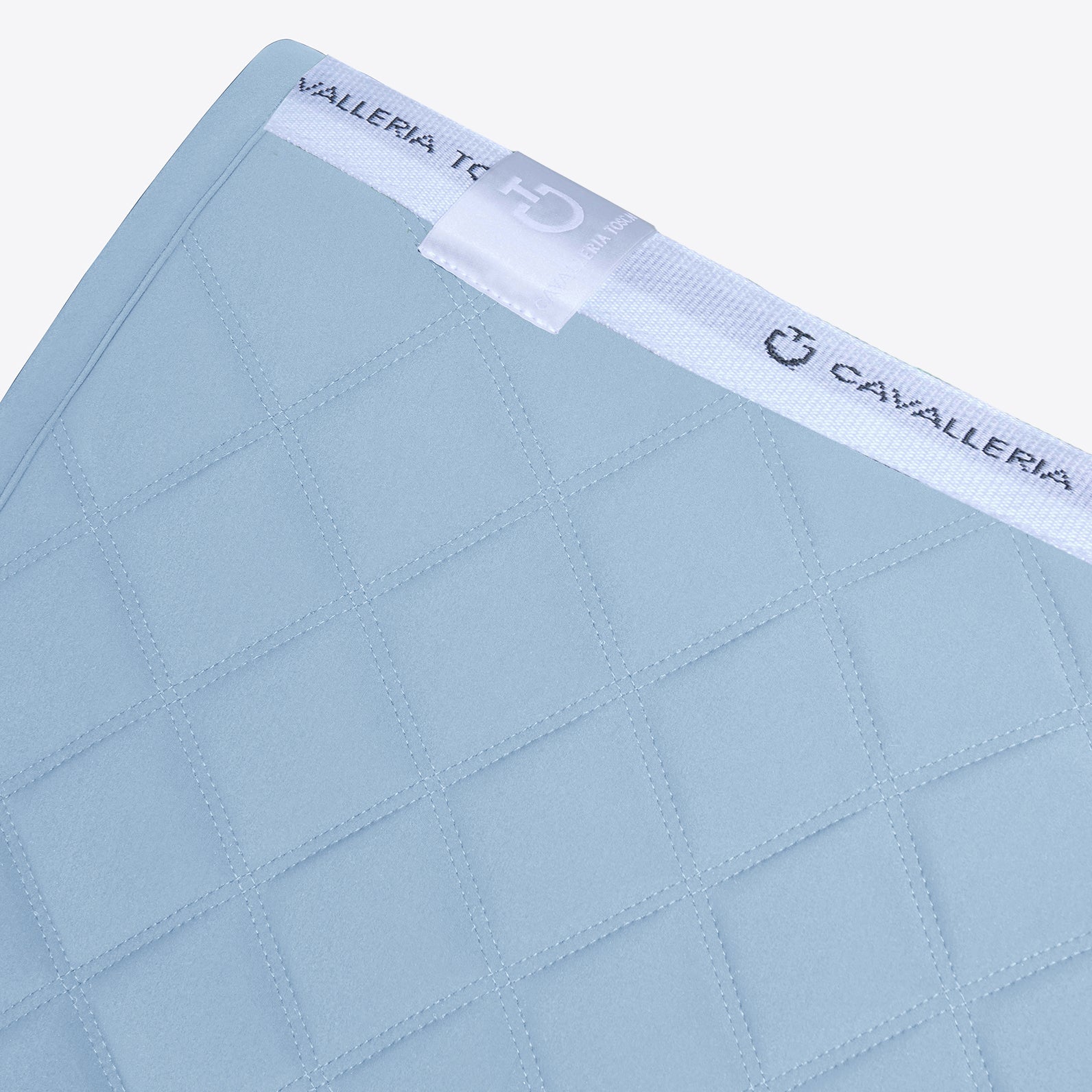 Tapis de selle Diamond and Lines Cavalleria Toscana – Sky Blue