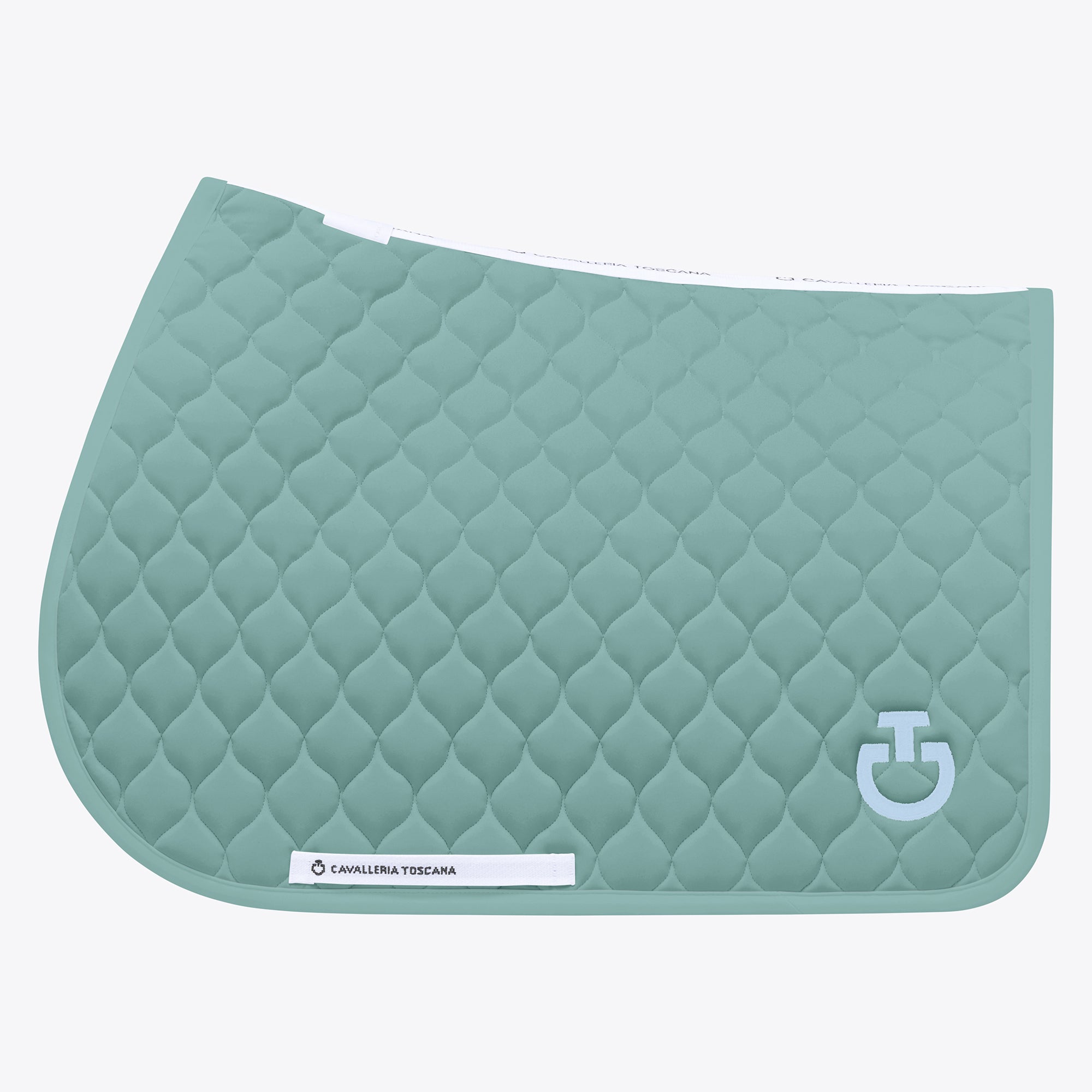 Tapis de selle Circular Quilted Cavalleria Toscana – Mint Green