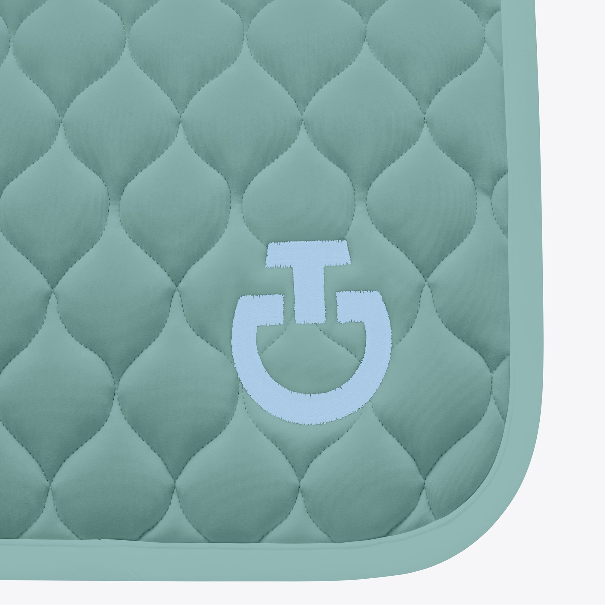 Tapis de selle Circular Quilted Cavalleria Toscana – Mint Green