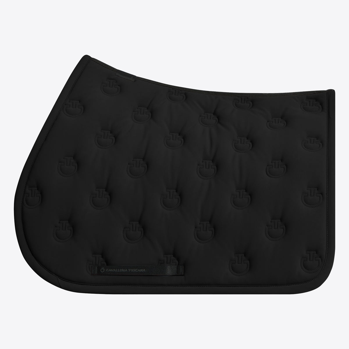 Tapis de selle Logo Quilted Cavalleria Toscana – Noir