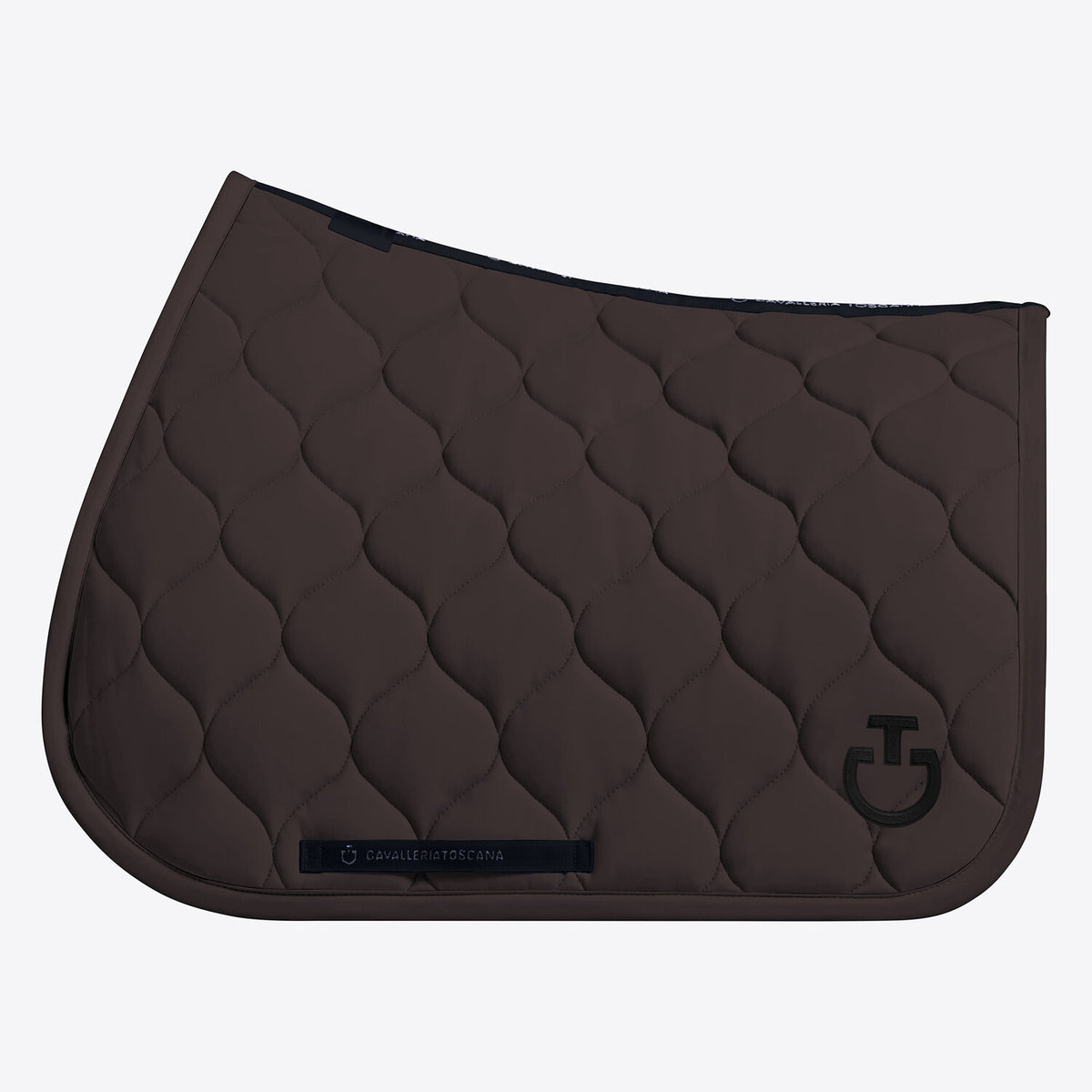 Tapis de selle New Circular Quilted Jersey Cavalleria Toscana – Expresso
