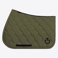 Tapis de selle New Circular Quilted Jersey Cavalleria Toscana – Winter Moss