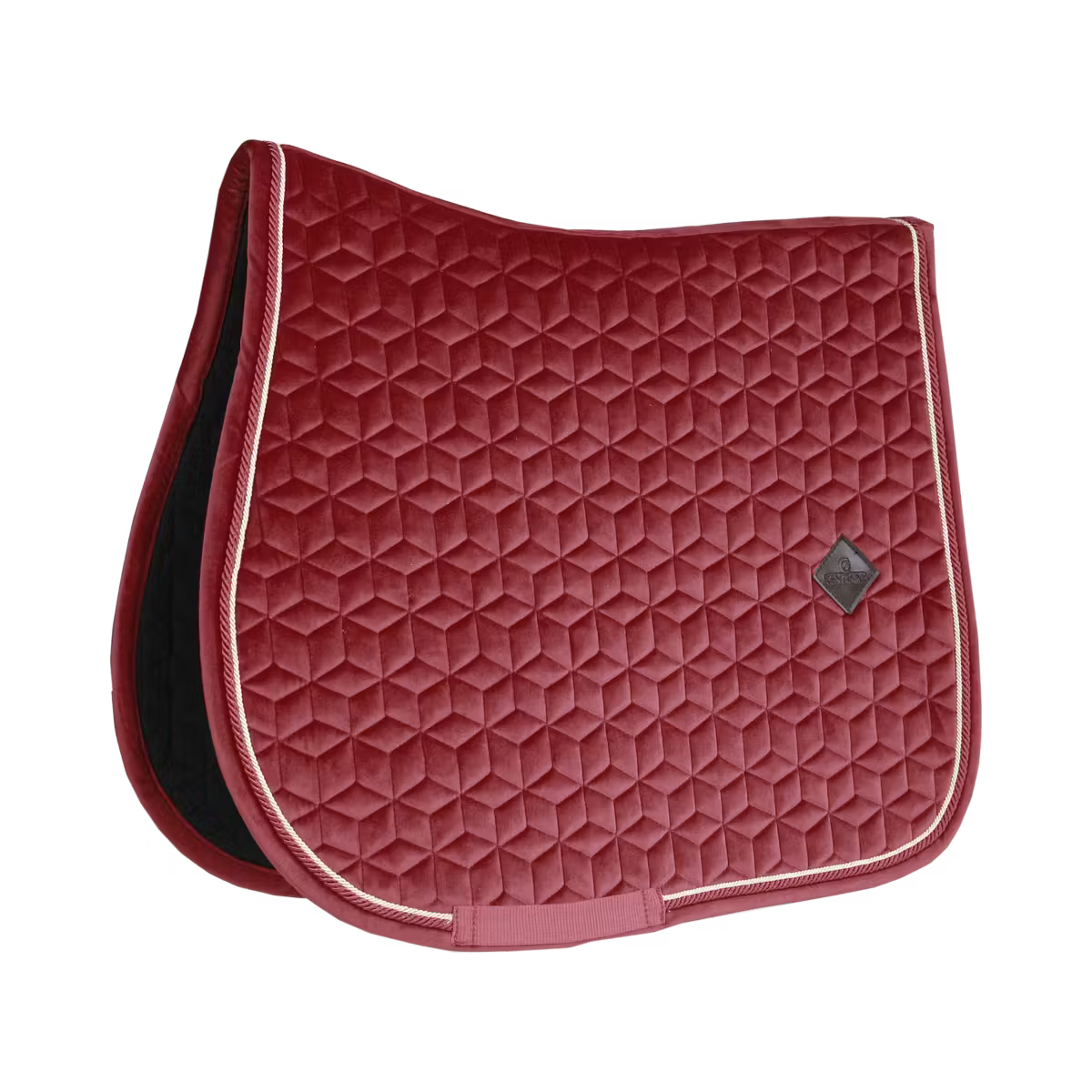 Tapis de selle Velvet Jumping Kentucky – Bordeaux