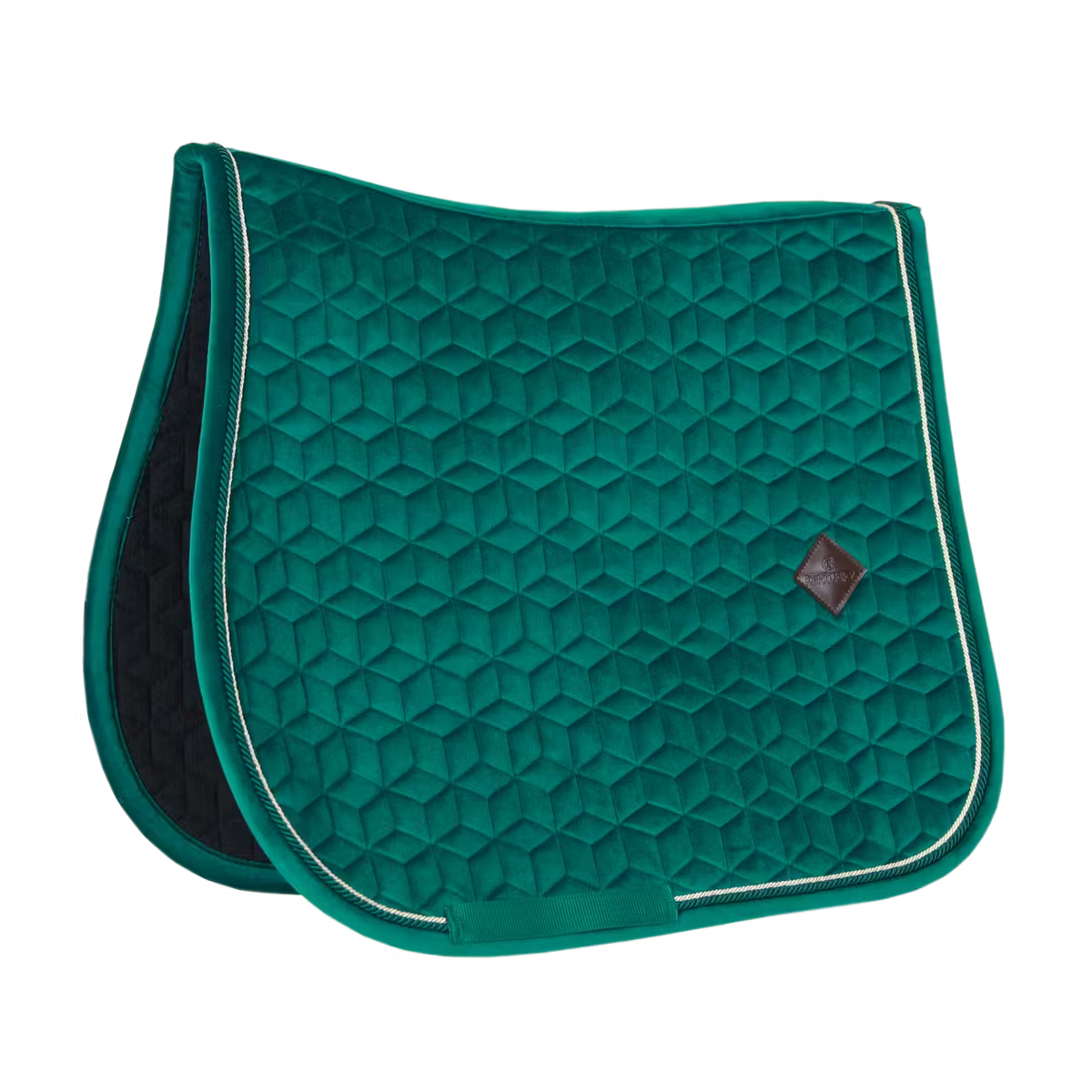 Tapis de selle Velvet Jumping Kentucky – Vert Forêt