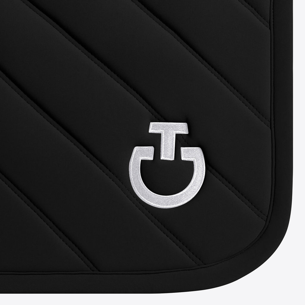 Tapis de selle Diamond and Lines Cavalleria Toscana – Noir