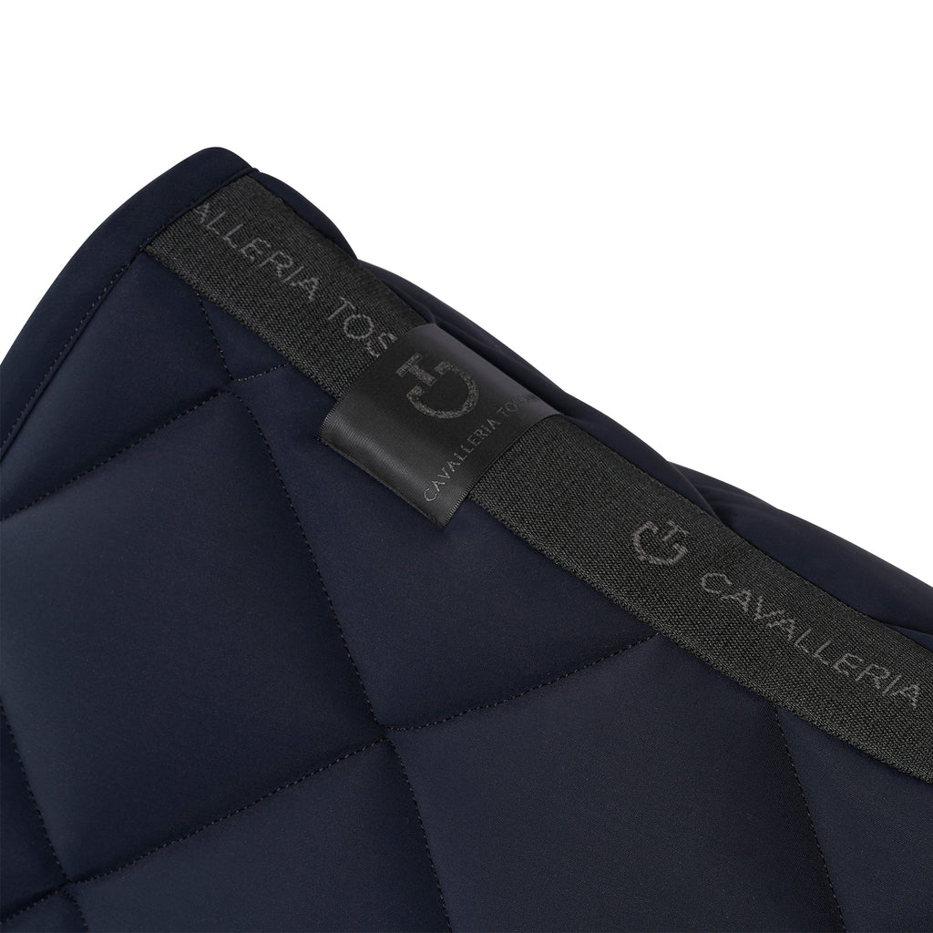 Tapis de selle Diamond Quilted Cavalleria Toscana – marine