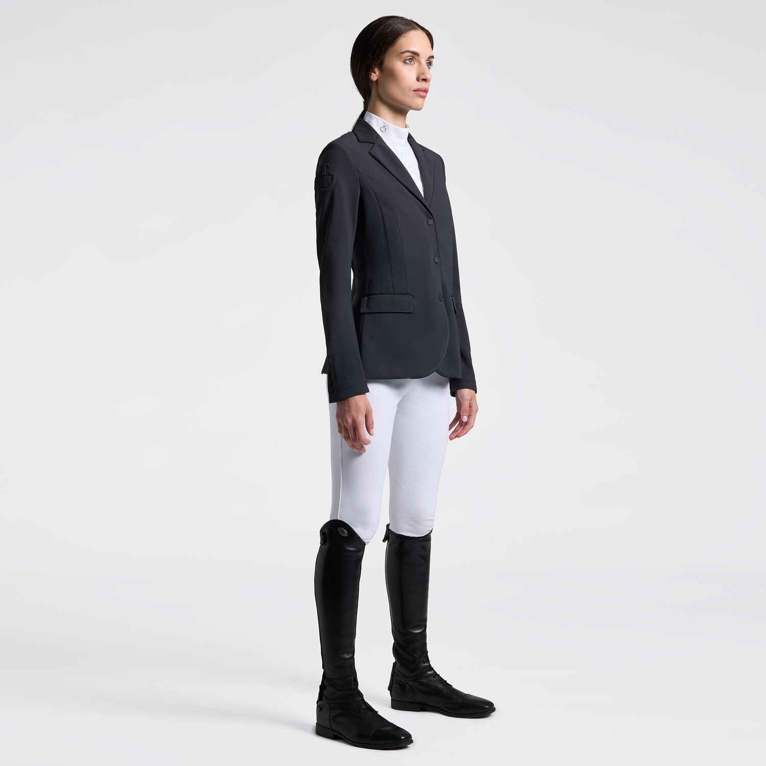 Veste de concours femme Cavalleria Toscana  – Bleu Océan