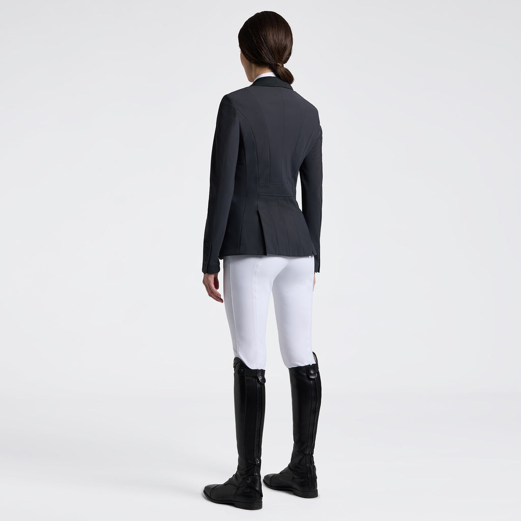 Veste de concours femme Cavalleria Toscana  – Bleu Océan