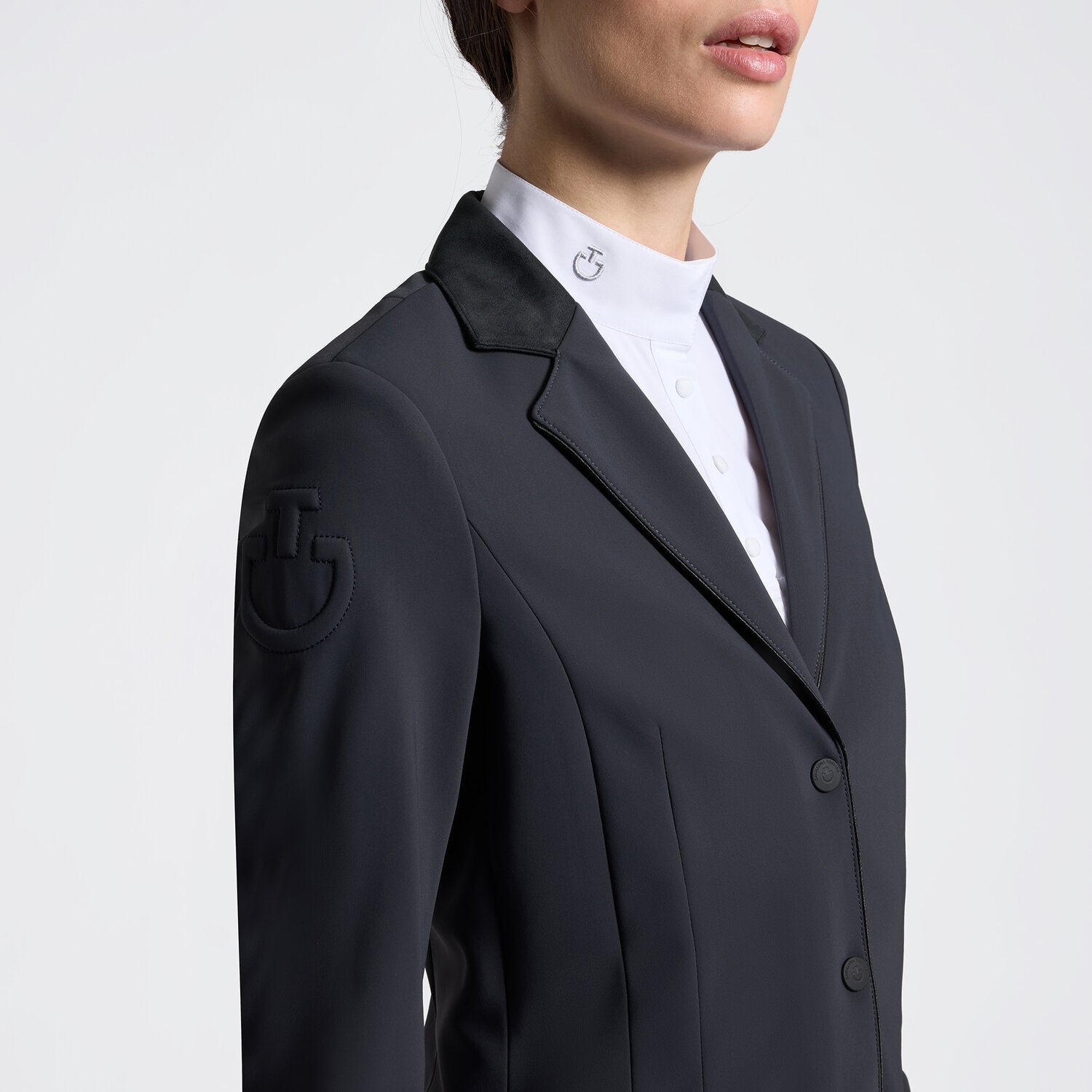 Veste de concours femme Cavalleria Toscana  – Bleu Océan