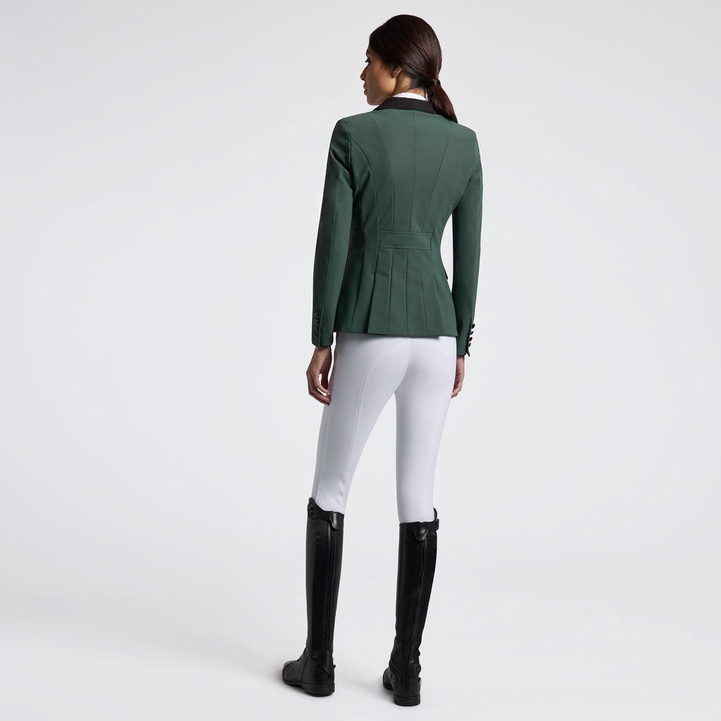 Veste de concours femme Cavalleria Toscana Grand Prix – Jungle Green