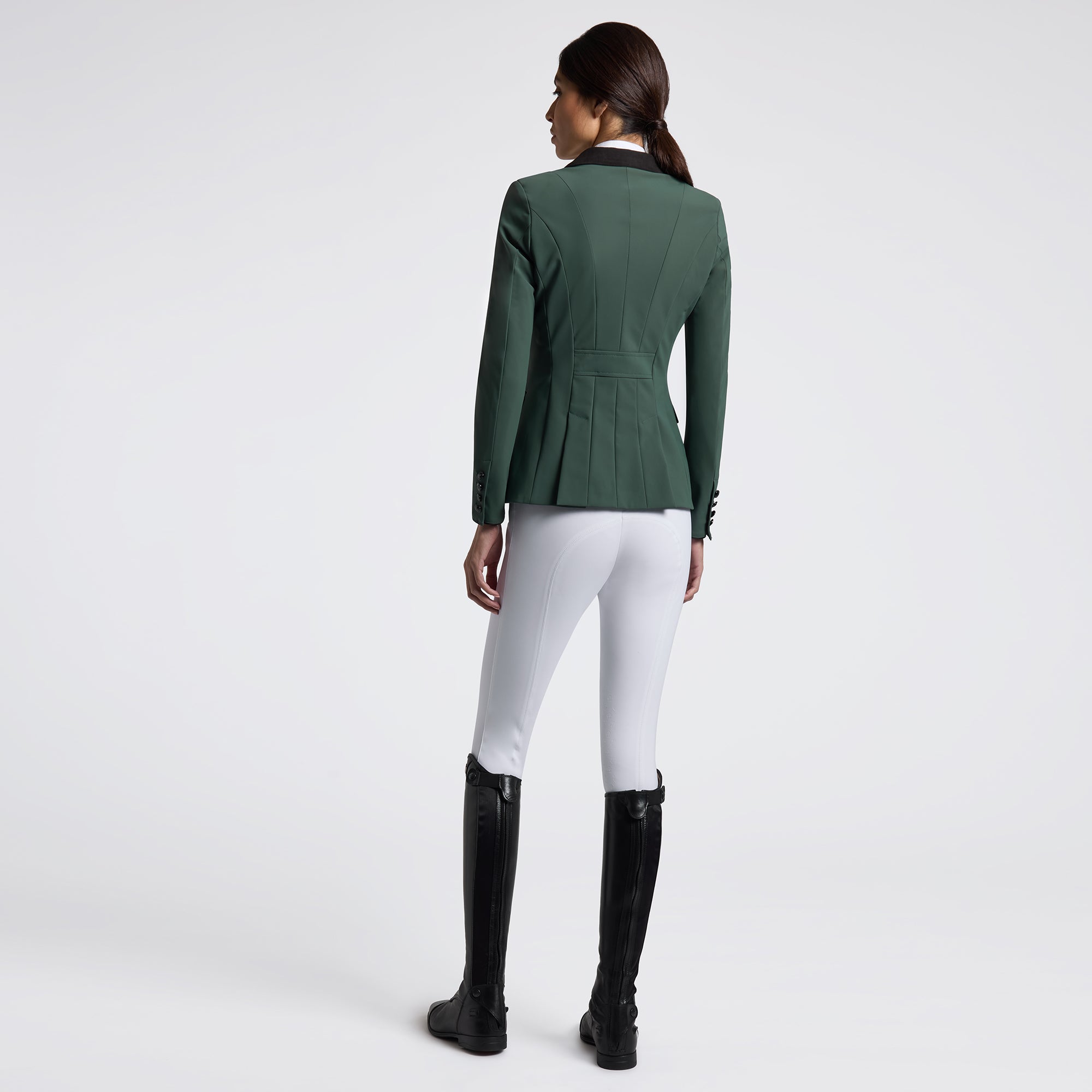 Veste de concours femme Cavalleria Toscana Grand Prix – Jungle Green