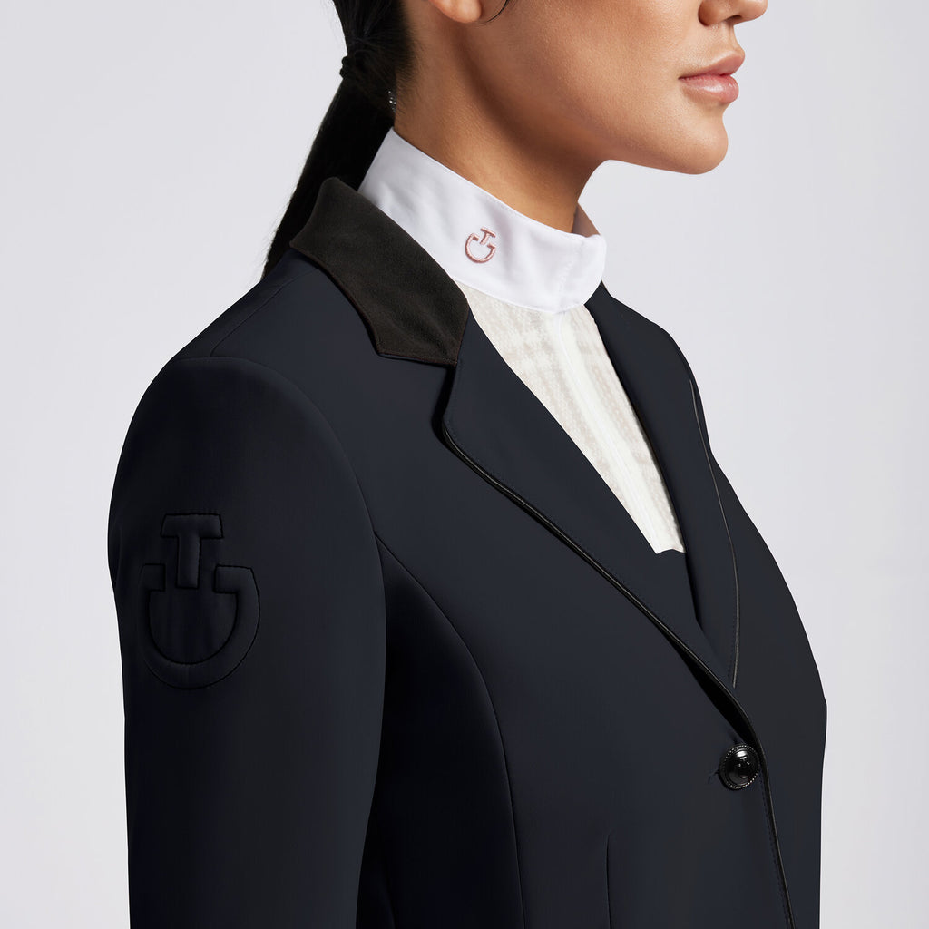 Veste de concours femme Cavalleria Toscana Grand Prix – Marine