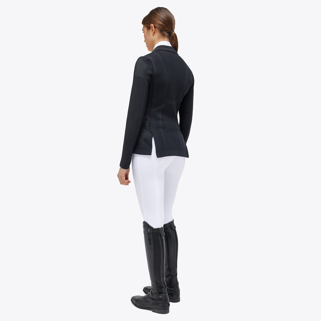 Veste de compétition perforée femme Cavalleria Toscana Revolution – Noire