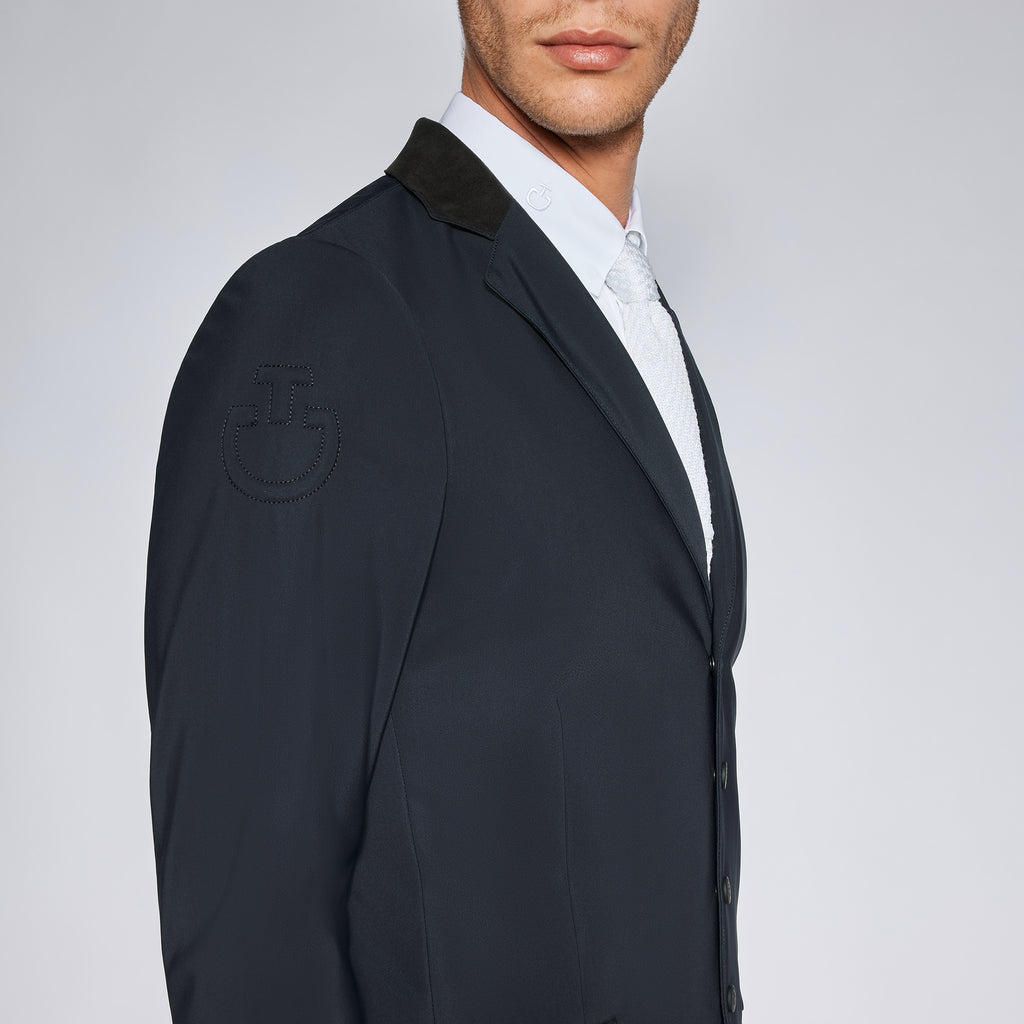 Veste de concours homme zippée Cavalleria Toscana – Marine