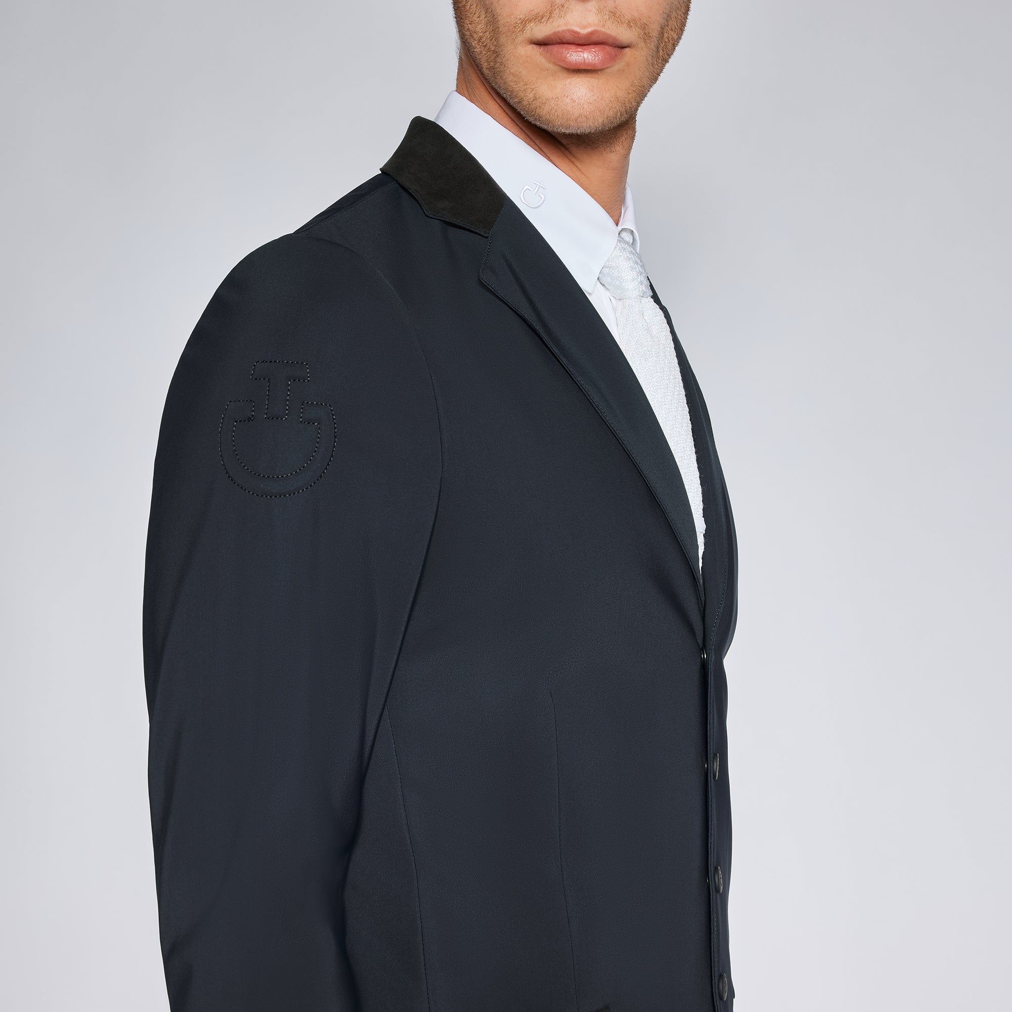 Veste de concours homme zippée Cavalleria Toscana – Marine