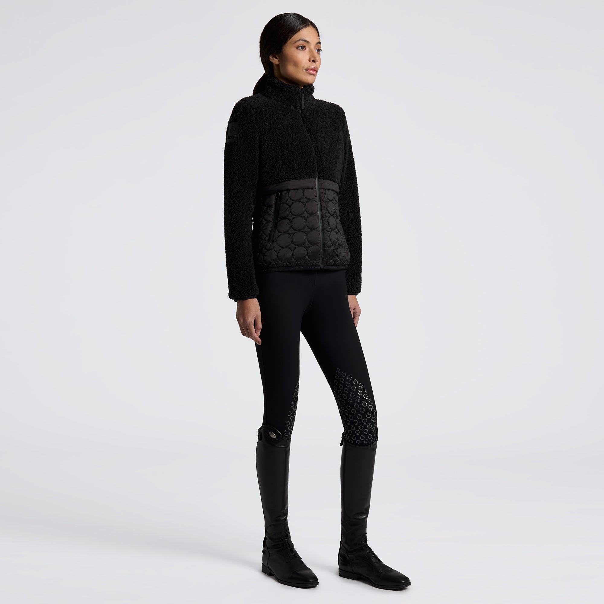 Veste technique polaire et nylon Cavalleria Toscana femme
