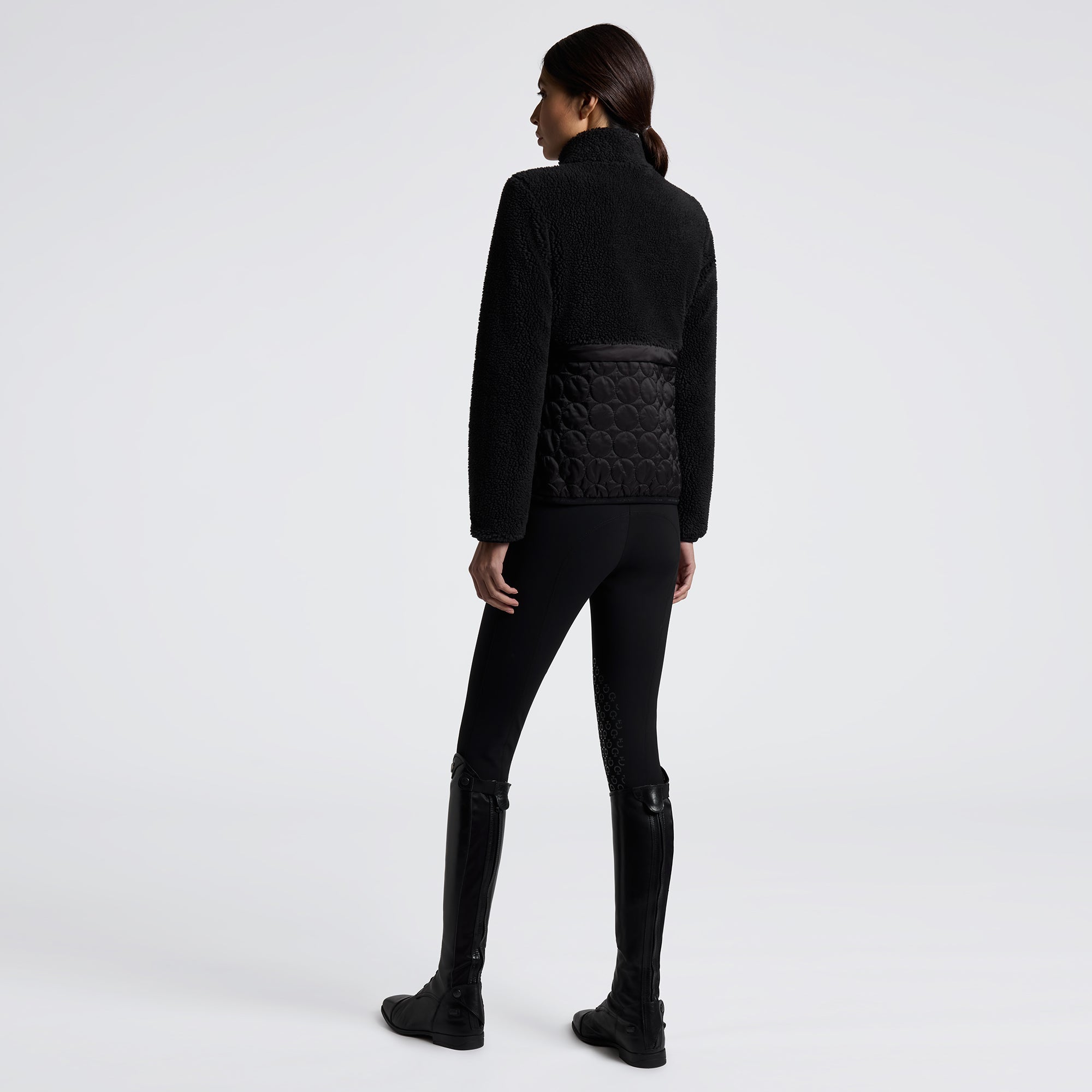 Veste technique polaire et nylon Cavalleria Toscana femme