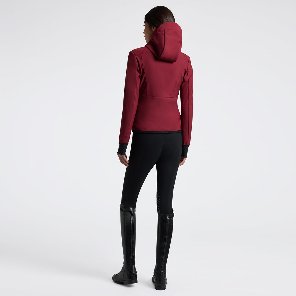 Veste softshell thermique à capuche Cavalleria Toscana femme