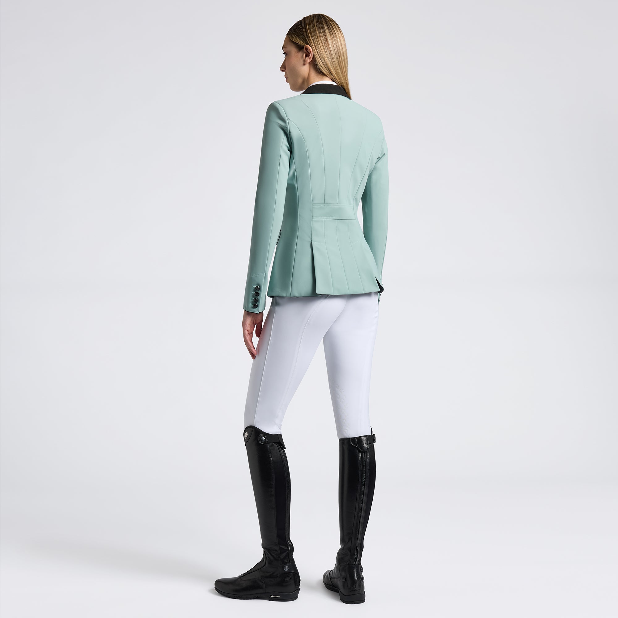 Veste de concours femme Cavalleria Toscana Grand Prix – Mint Green