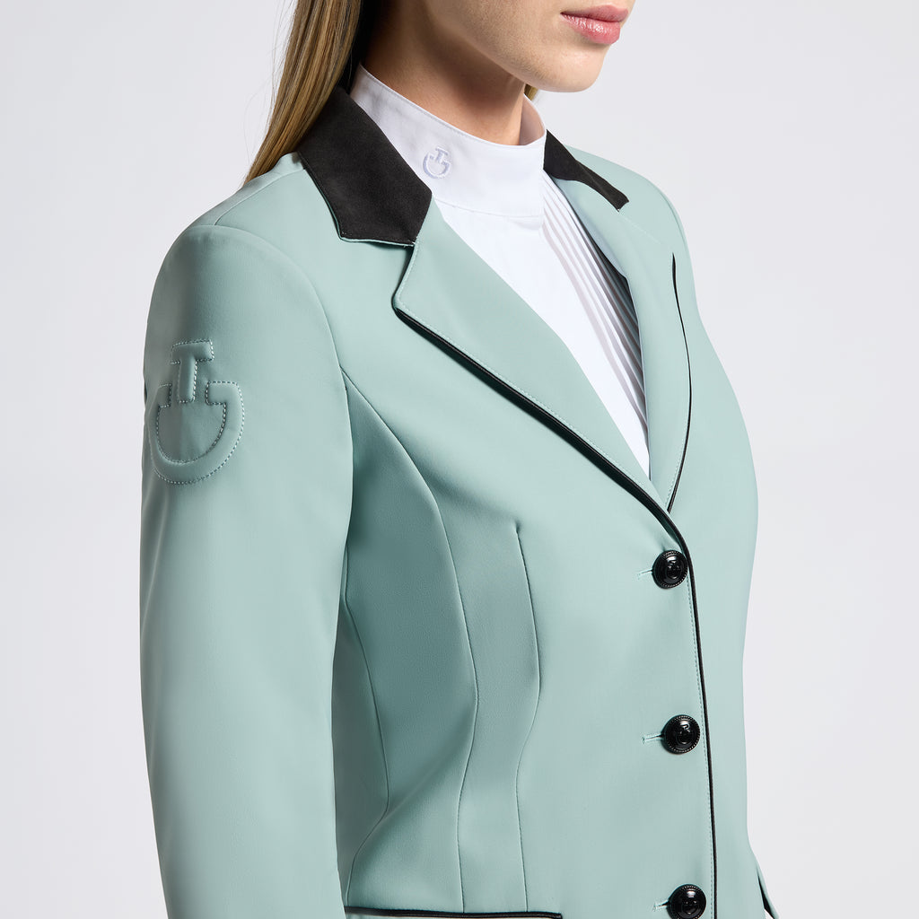 Veste de concours femme Cavalleria Toscana Grand Prix – Mint Green