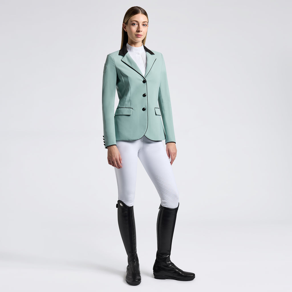 Veste de concours femme Cavalleria Toscana Grand Prix – Mint Green