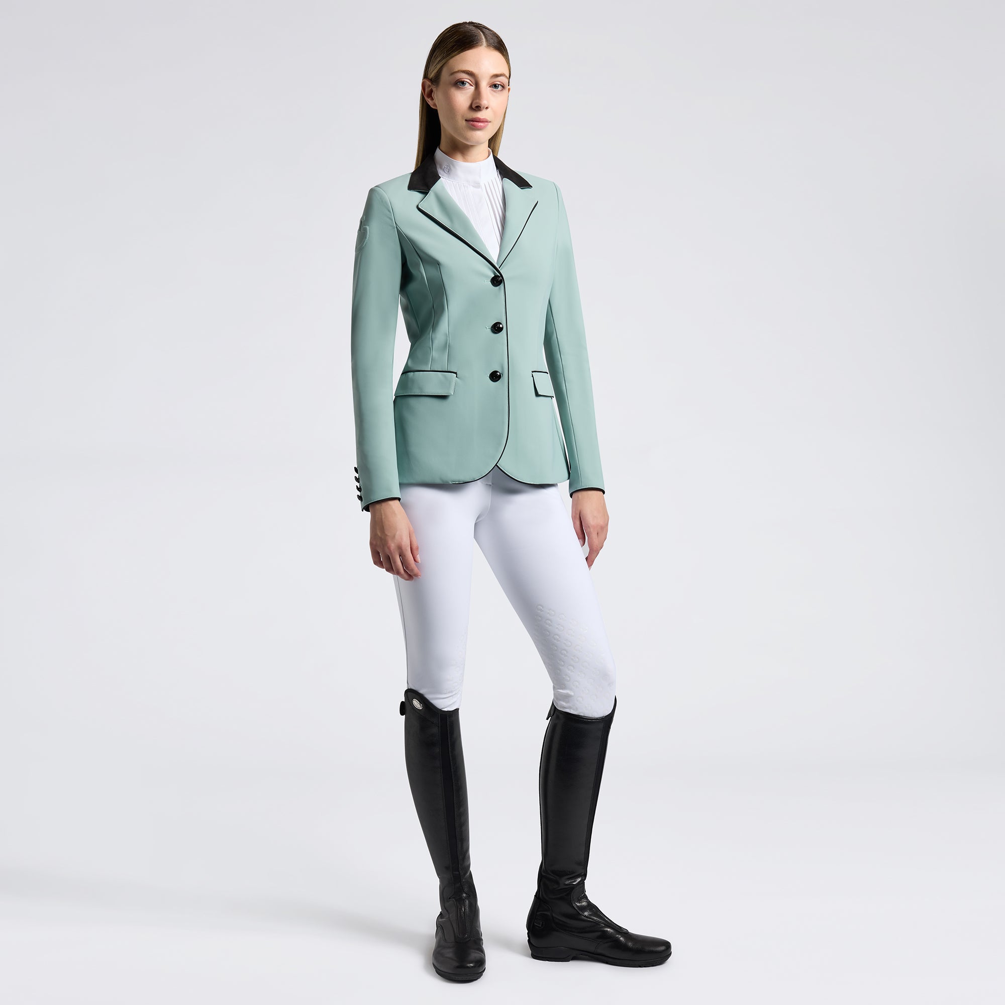 Veste de concours femme Cavalleria Toscana Grand Prix – Mint Green