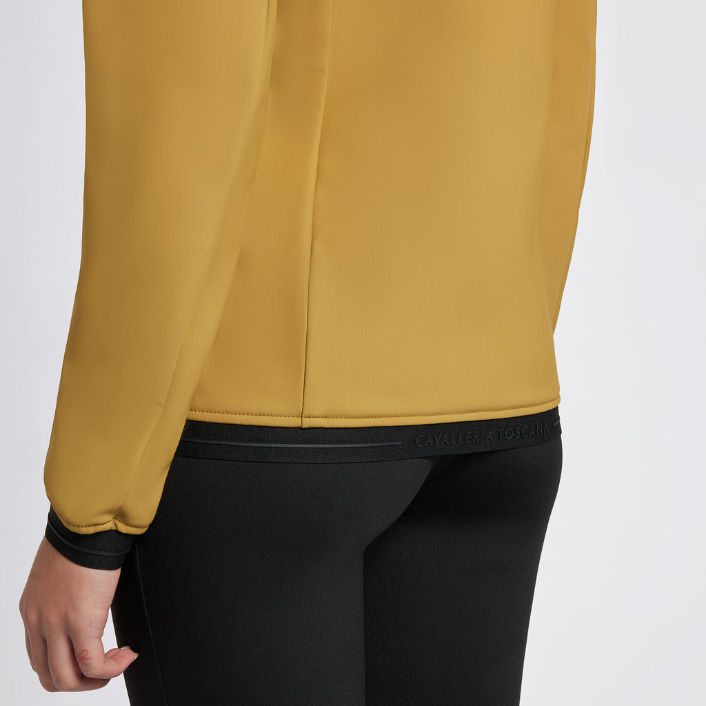 Veste softshell thermique à capuche Cavalleria Toscana femme Miel