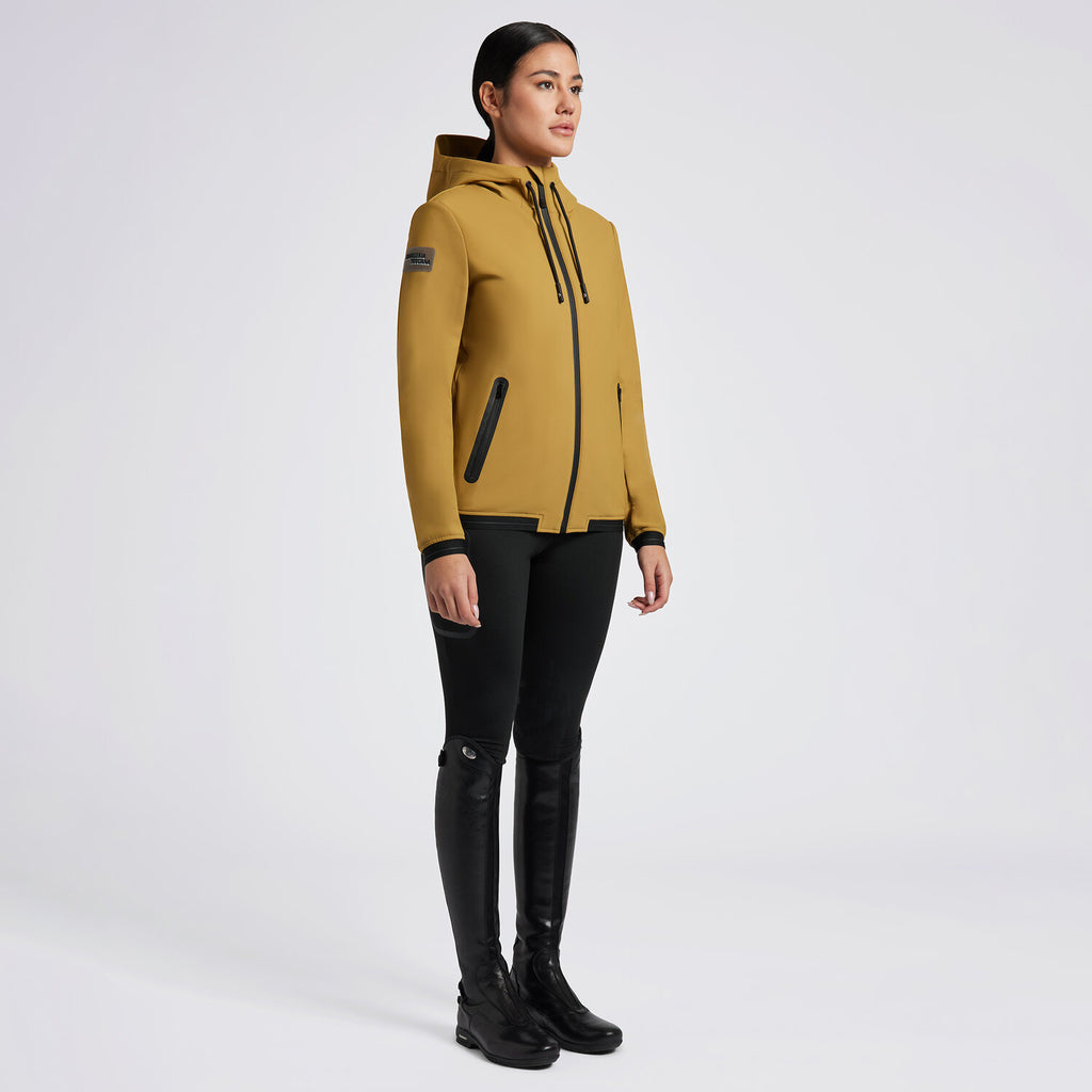 Veste softshell thermique à capuche Cavalleria Toscana femme Miel