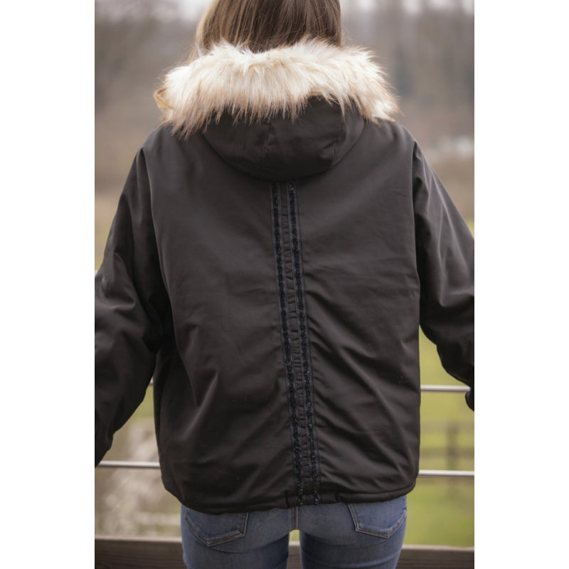 Blouson Aïko femme Pénélope – Noir