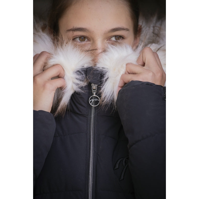 Blouson Louxy Noir – Doudoune Femme Chaude et Confortable