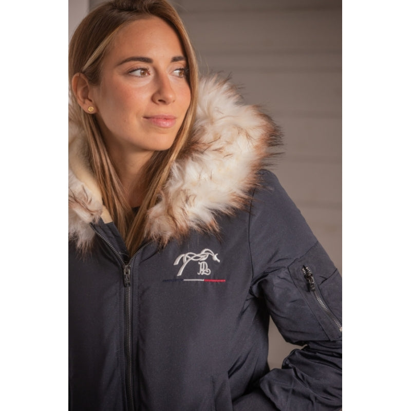 Bombers Lyon Glitter Marine – Blouson Femme Déperlant