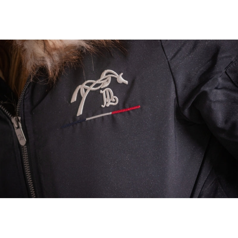 Bombers Lyon Glitter Marine – Blouson Femme Déperlant