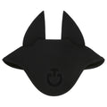 Bonnet cheval Cavalleria Toscana en jersey technique – Noir galon logo Noir